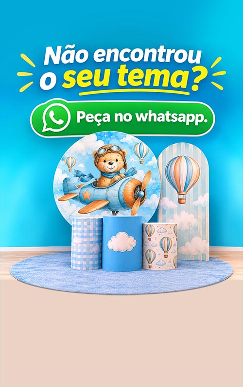 Peça seu tema no whatsapp